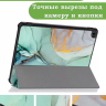 Чехол для Teclast T40 PRO, Зелёный мрамор
