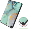Чехол для Teclast T40 PRO, Зелёный мрамор