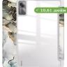 Чехол с прозрачной задней крышкой для Xiaomi Redmi Pad 10,61 (серый мрамор), прозр. акрил