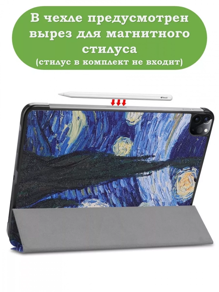 Чехол для iPad Pro 13 (7th gen), 2024, Ван Гог