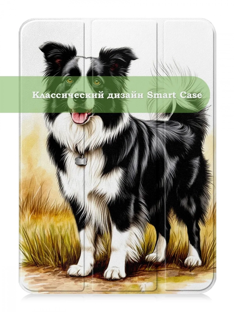 Чехол для iPad 10.9 2022 10th generation, Бордер-колли Чехол для iPad 10.9 2022 10th generation, Бордер-колли