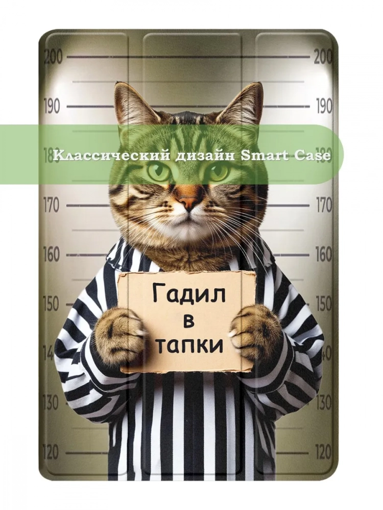 Чехол для HUAWEI MatePad SE 11 2024 (11se), Кот гадил в тапки