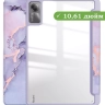 Чехол с прозрачной задней крышкой для Xiaomi Redmi Pad 10,61 (фиолетовый мрамор), прозр. акрил