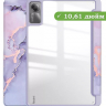 Чехол с прозрачной задней крышкой для Xiaomi Redmi Pad 10,61 (фиолетовый мрамор), прозр. акрил