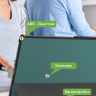 Чехол для Samsung Galaxy Tab S11 Ultra, S12 Ultra (т.зеленый)