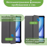 Чехол для iPad Air 13 (2024), iPad Pro 12.9 (2018), серый