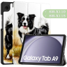 Чехол для Samsung Galaxy Tab A9, Бордер-колли