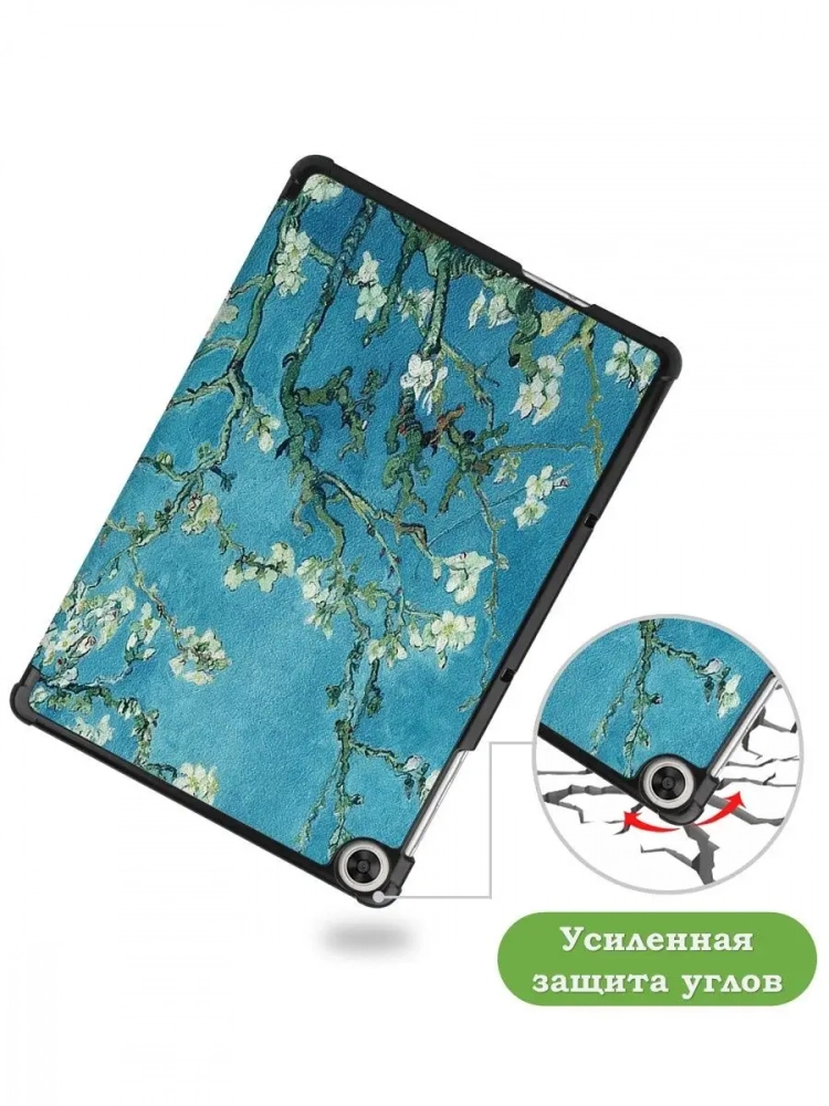 Чехол для Huawei MatePad T10, T10s, Honor Pad X8, X8 Lite, Абрикосовое дерево