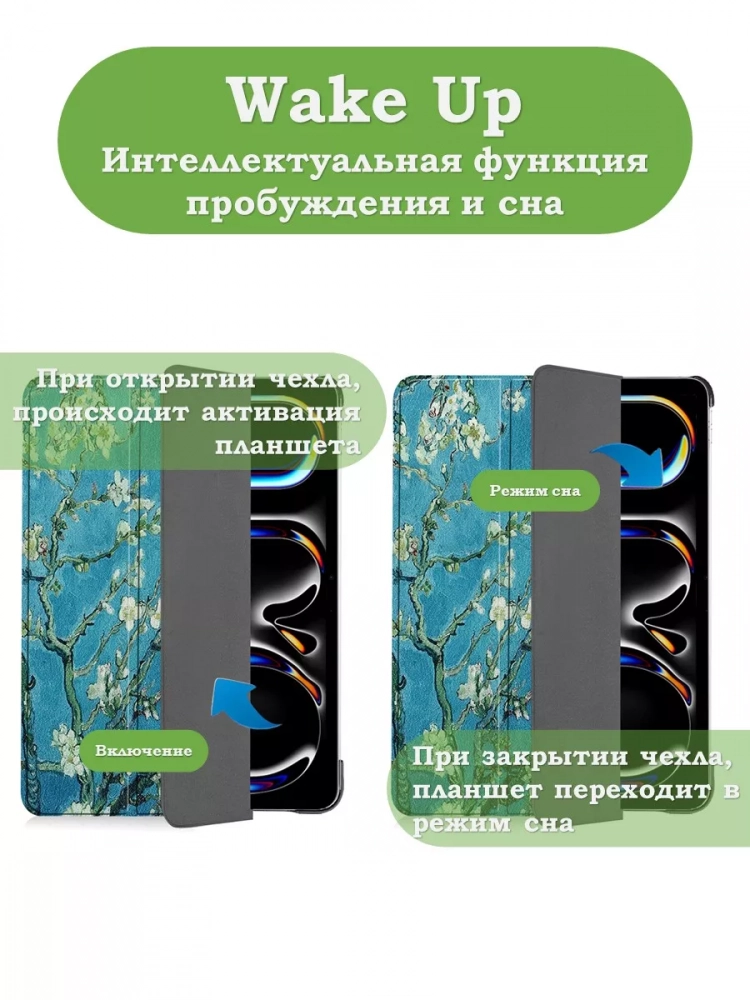 Чехол для iPad Pro 13 (7th gen), 2024, Абрикосовое дерево