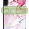 Чехол для Xiaomi Redmi Pad 2 (Розовый мрамор)