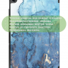 Чехол для Realme Pad RMP2103, 10,4, Голубой мрамор