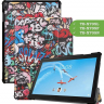 Чехол для Lenovo Tab P10 TB-X705, Граффити