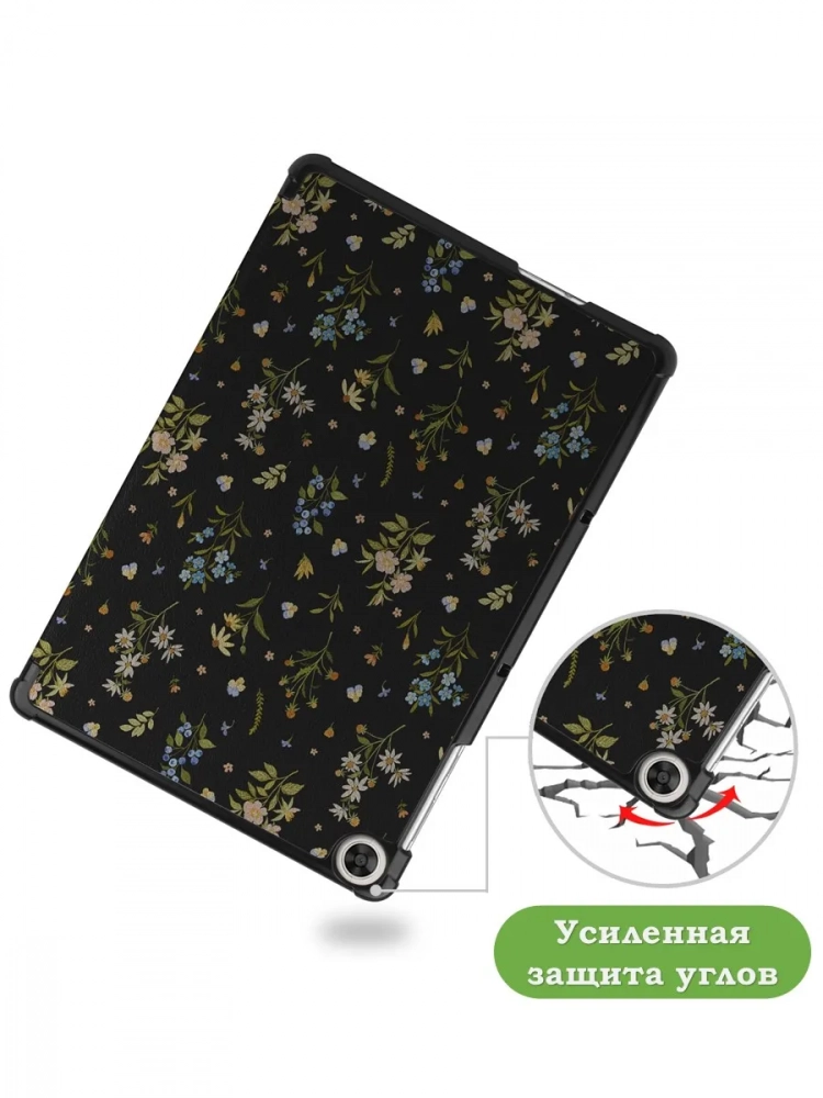 Чехол для Huawei MatePad T10, T10s, Honor Pad X8, X8 Lite, Цветочки Чехол для Huawei MatePad T10, T10s, Honor Pad X8, X8 Lite, Цветочки