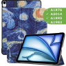 Чехол для iPad Air 13 (2024), iPad Pro 12.9 (2018), Звёздная ночь, Ван Гог