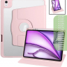 Поворотный чехол для iPad Air 11 (6th gen), 2024 (розовый), 360гр.
