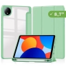 Чехол с прозрачной задней крышкой для Redmi Pad SE 8.7 4G (Wi-Fi/LTE) (салатовый), прозр. акрил