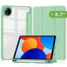 Чехол с прозрачной задней крышкой для Redmi Pad SE 8.7 4G (Wi-Fi/LTE) (салатовый), прозр. акрил