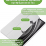 Чехол с прозр. акрил для Samsung Galaxy Tab S9, S9 FE, S10 FE, S10 Lite (светло-серый), прозр. акрил