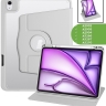 Поворотный чехол для iPad Air 11 (6th gen), 2024 (светло-серый), 360гр.