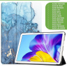 Чехол для Huawei MatePad T10, T10s, Honor Pad X8, X8 Lite, Голубой мрамор