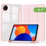 Чехол с прозрачной задней крышкой для Redmi Pad SE 8.7 4G (Wi-Fi/LTE) (розовый), прозр. акрил