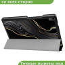 Чехол для Lenovo Tab 4 8 Plus TB-8704X (8" Plus) (Черный мрамор)