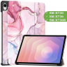 Чехол для Samsung Galaxy Tab S11 (Розовый мрамор)
