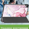 Чехол для Samsung Galaxy Tab S11 (Розовый мрамор)