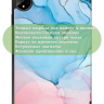 Чехол для Huawei MatePad Pro 11 (2022), Розово-голубой мрамор