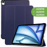 Чехол для iPad Air 13 (2024), iPad Pro 12,9 (2018), темно-синий