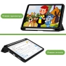 Чехол с прозрачной задней крышкой для Redmi Pad SE 8.7 4G (Wi-Fi/LTE) (фиолетовый мрамор), прозр. акрил