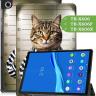 Чехол для Lenovo Tab M10 Plus, Tab M10 Plus FHD, X606, Кот гадил в тапки
