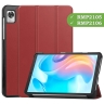 Чехол для Realme Pad Mini RMP2105, 8,7, красно-коричневый