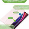 Чехол с прозрачной задней крышкой для Samsung Galaxy Tab S9 Plus 12.4" (розовый), прозр. акрил