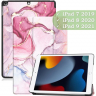 Чехол для iPad 10.2, Розовый мрамор