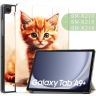 Чехол для Samsung Galaxy Tab A9 Plus, Рыжий котенок