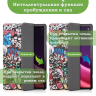 Чехол для Lenovo Tab P11 2nd Gen TB350XU/FU, Граффити