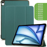 Чехол для iPad Air 13 (2024), iPad Pro 12,9 (2018), т.зеленый