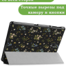 Чехол для Samsung Galaxy Tab A 10.5 (2018) SM-T590, SM-T595, Цветочки