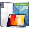 Чехол с прозрачной задней крышкой для Xiaomi Redmi Pad SE (синий мрамор), прозр. акрил