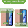 Чехол для iPad Air 13 (2024), iPad Pro 12,9 (2018), розовое золото