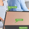 Чехол для Samsung Galaxy Tab S11 Ultra (розовое золото)