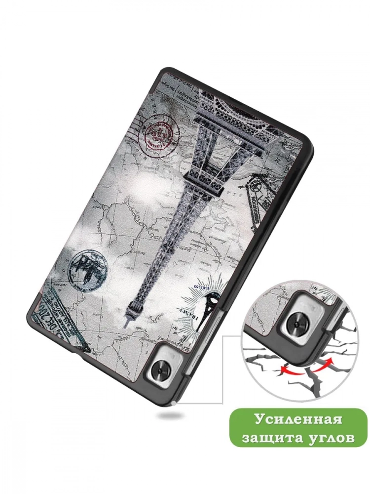 Чехол для Realme Pad Mini RMP2105, 8,7, Эйфелева башня в Париже Чехол для Realme Pad Mini RMP2105, 8,7, Эйфелева башня в Париже