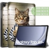 Чехол для Samsung Galaxy Tab A9 Plus, Кот гадил в тапки