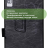 Чехол с узором на TCL 10 TabMax, TCL TABMAX 10 (черный)