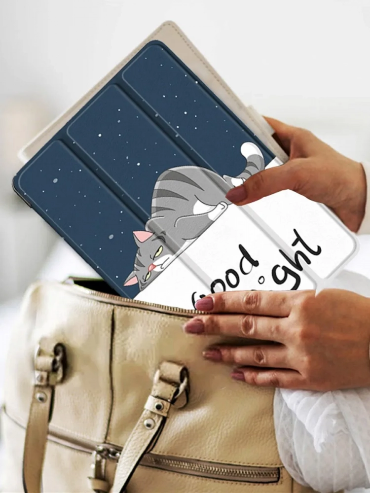 Чехол для TCL NxtPaper 11, TCL TAB 11, Сонный кот