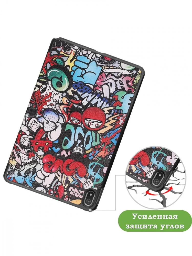 Чехол для Nokia T20 (Граффити)