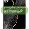 Чехол для Honor Pad 10 (Черный мрамор)