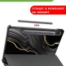 Чехол для S8/S7 (Черный мрамор)