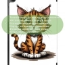 Чехол для Tab A11+ (А11 Plus+), Нарисованный кот